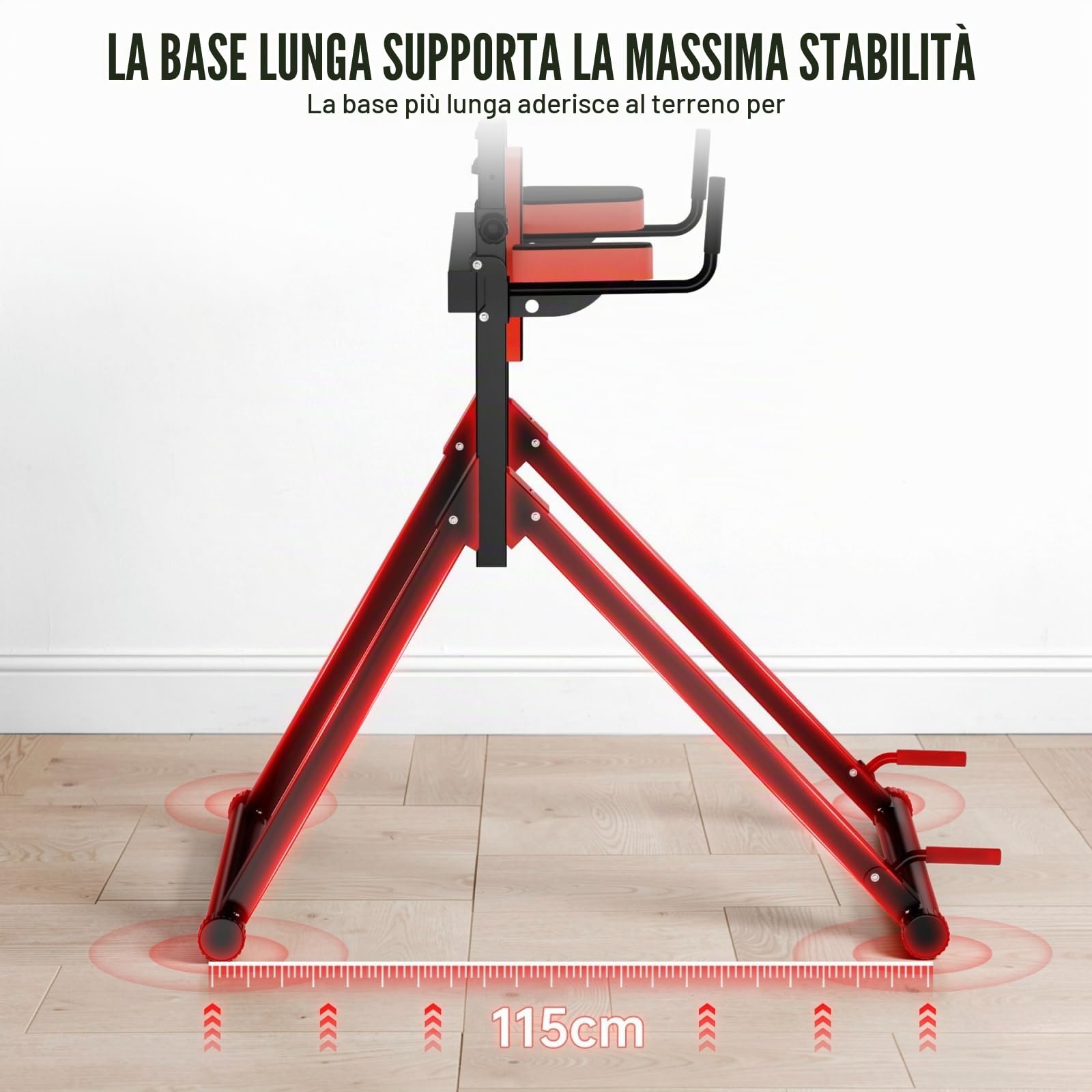 All-in-One Power Tower Dip Station Pull Up Bar Freestanding Multi Function Power Station Home Strength Training Tool Height Adjustable Full Body