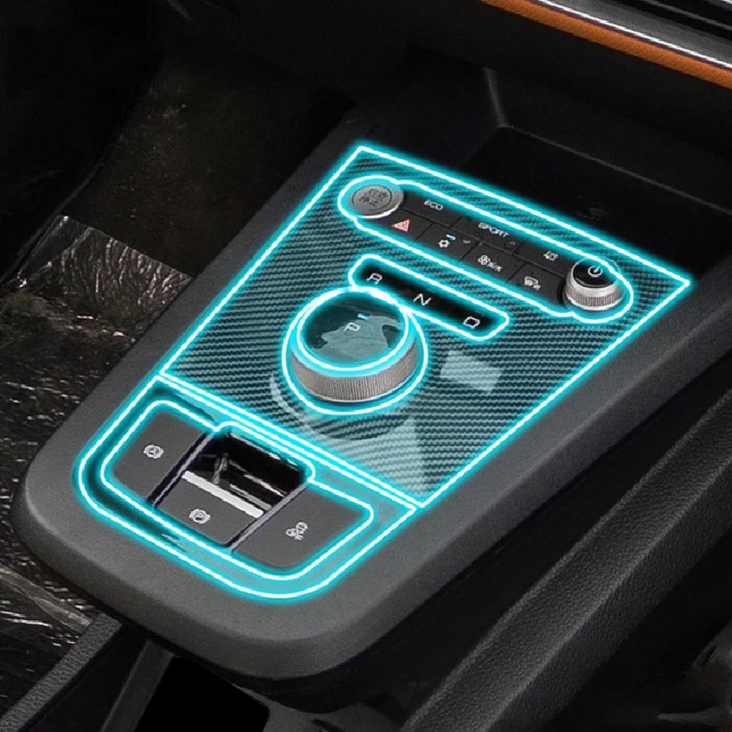 Film protection navigation GPS auto anti-rayures en TPU pour console centrale BYD Yuan