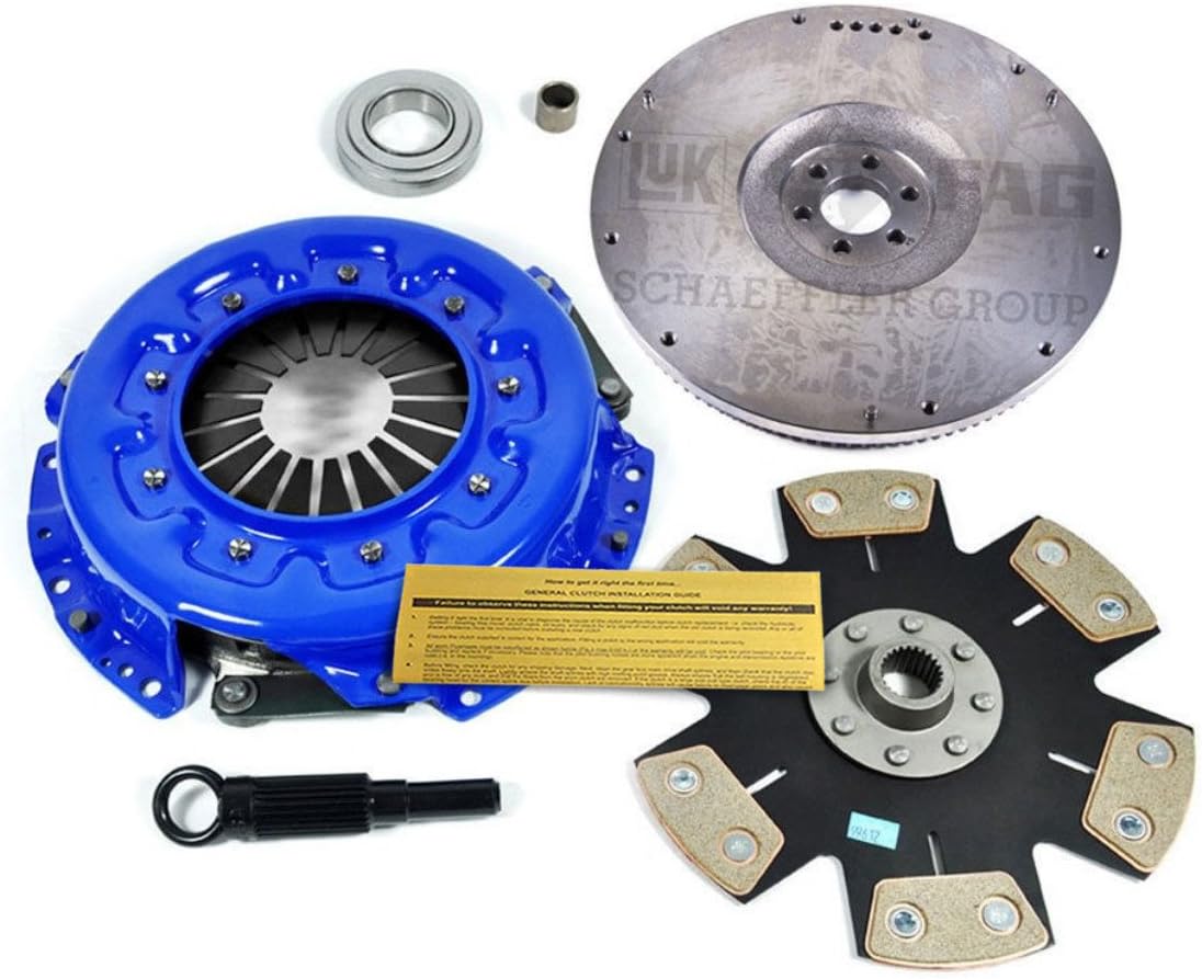 EFORTISSIMO Stage 4 Clutch Kit with Heavy-Duty Flywheel