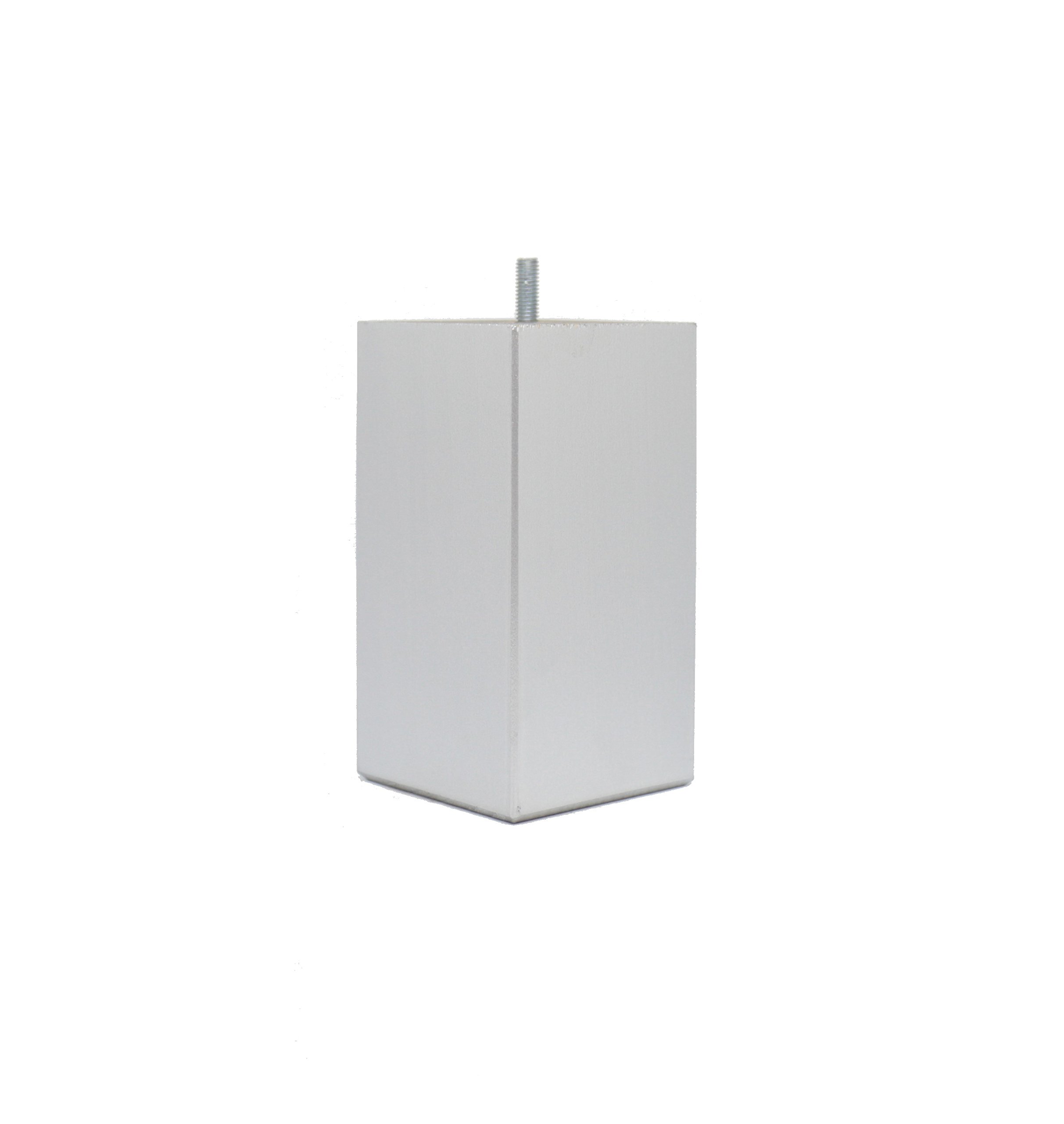 La Fabrique De Pieds Laqué Alu Die Fertigt-Füße Am20170049 Spiel Von 4 Füße Im Bett Holz Lackiert Alu 15 X 8 X 8 Cm