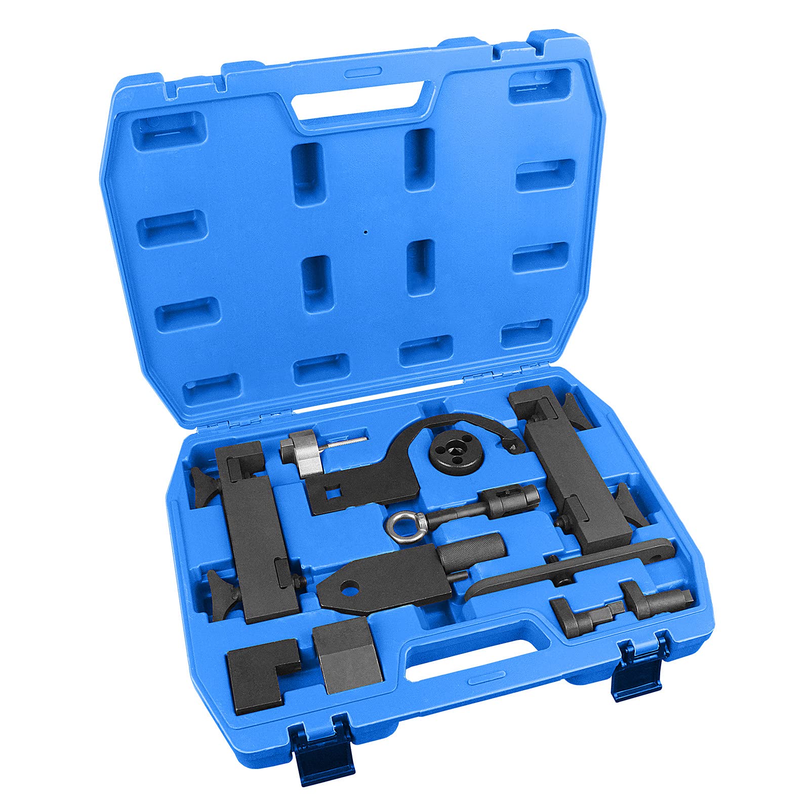 TIMTOKIT Camshaft Alignment Tool Kit Compatible with Jaguar Land Rover Discovry 4, Rang Rover Sport V6 3.0L & V8 5.0L, Engine Camshaft Locking Timing Tool Set with Fuel Pump & Injector Removal Tool