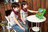Vista 6 de Max 11 - Funda para tableta para niños, funda para niños con mango a prueba de golpes (versión 2023), incompatible con iPad Samsung. Verde
