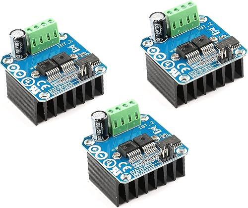 3 unids BTN7960 43A módulo de controlador de motor de alta potencia BTN7960 módulo de controlador de coche inteligente para Arduino límite de