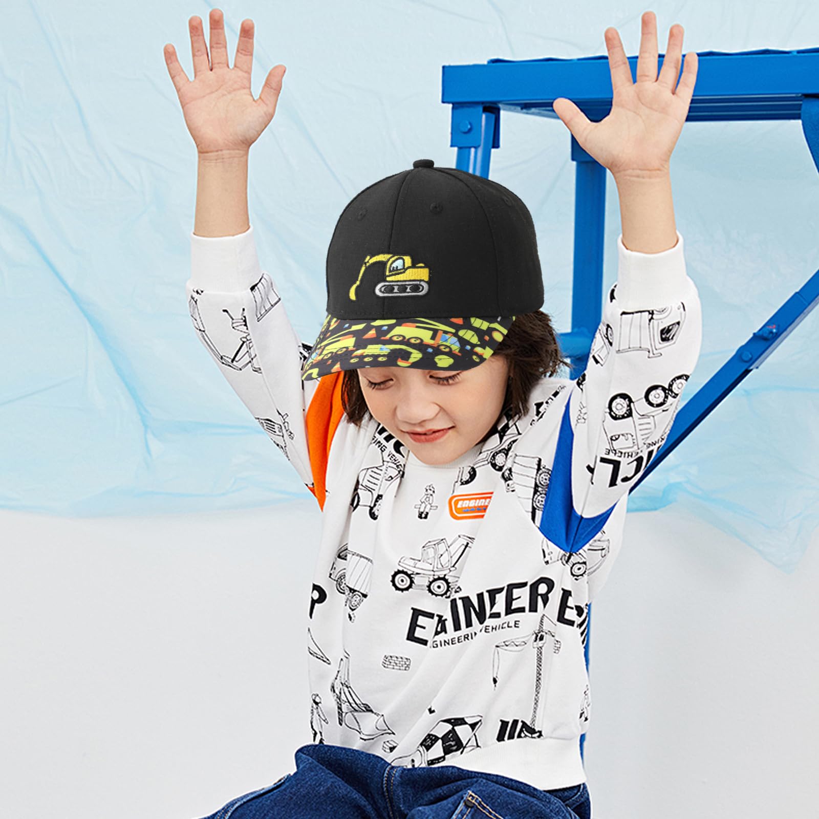 Gorra Niño Ajustable 3-8 Años para Escuela Viajes Camping Playa