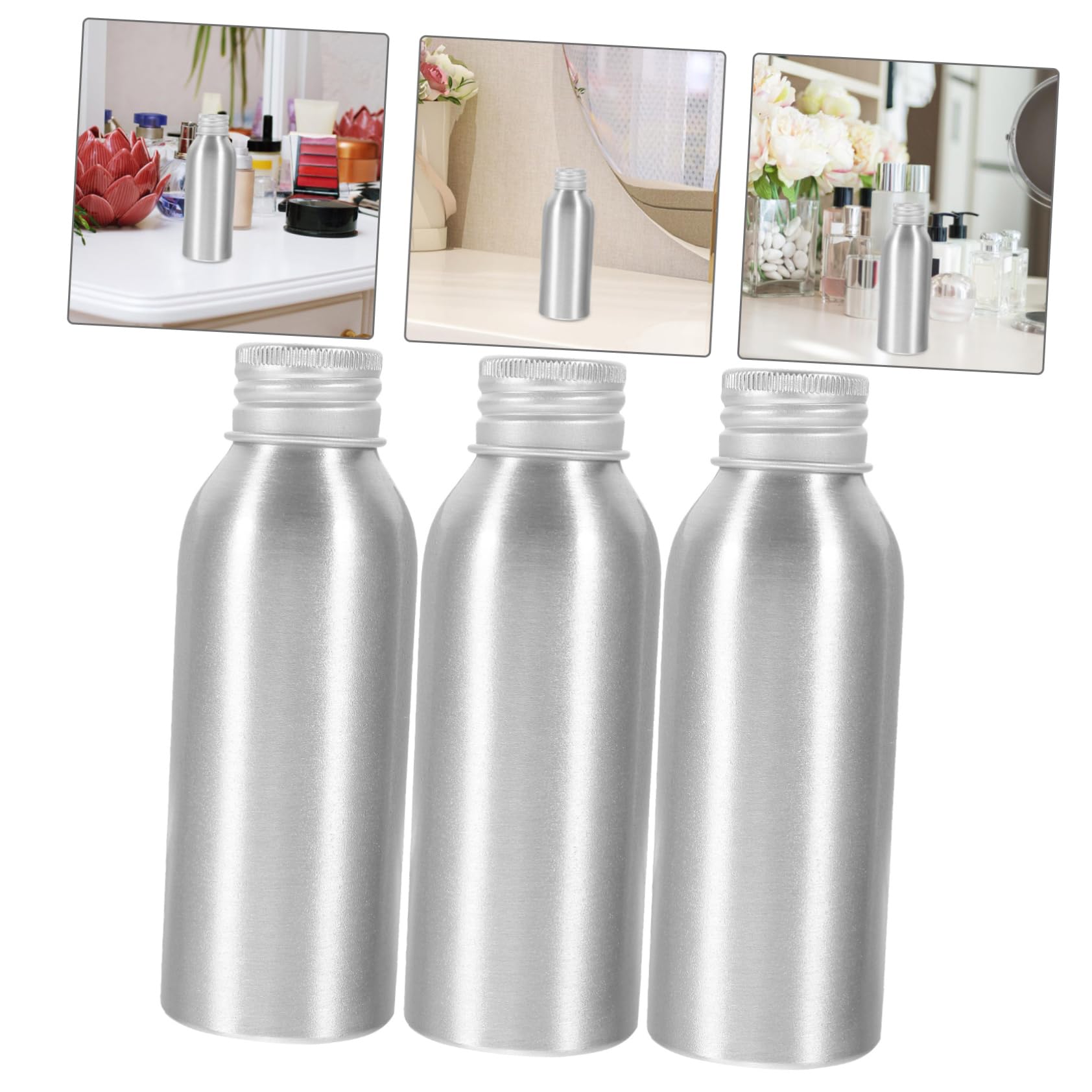 Beaupretty Lot De 15 Flacons De Voyage Couvercles Contenants De Parfum Bouteilles D'Huiles Essentielles Vides Produits De Toilette Cosmétiques Bouteilles De Recharge