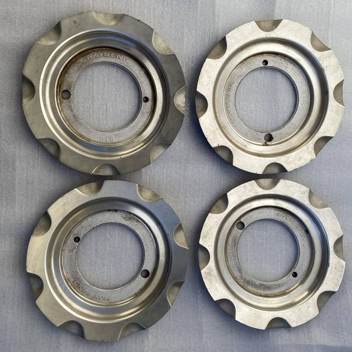 RAYS ENG アルミホイール用センターキャップ プレート外径約150ミリ各4枚 BTC rayseng RAYS センターキャップ 4枚  RAYS/ レイズ VOLK RACING VR A FLAT O-Ring / Small CAP ブロンズ(BR) : タイヤ・ホイール専門店  ミクスト - 通販 - Yahoo!ショッピング RAYS ENG アルミ ...