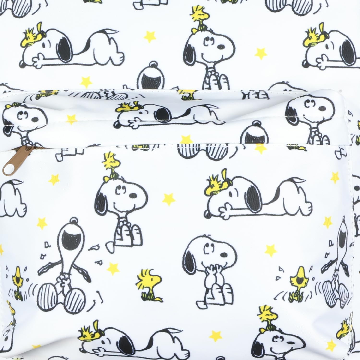 INTIMO Peanuts Backpack Best Friends Woodstock and Snoopy Allover Design Bookbag Travel Daypack Bag 16"