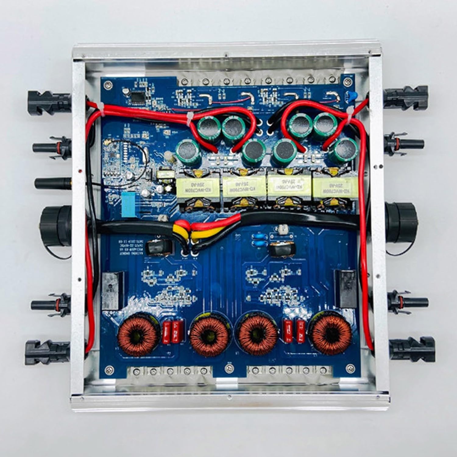 Micro-Inverter, 1600W Grid Tie Inverter for MPPT 99.5% Efficiency, Wireless APP Monitoring for Solar Power Station 120/230 Volt AC(1600w)