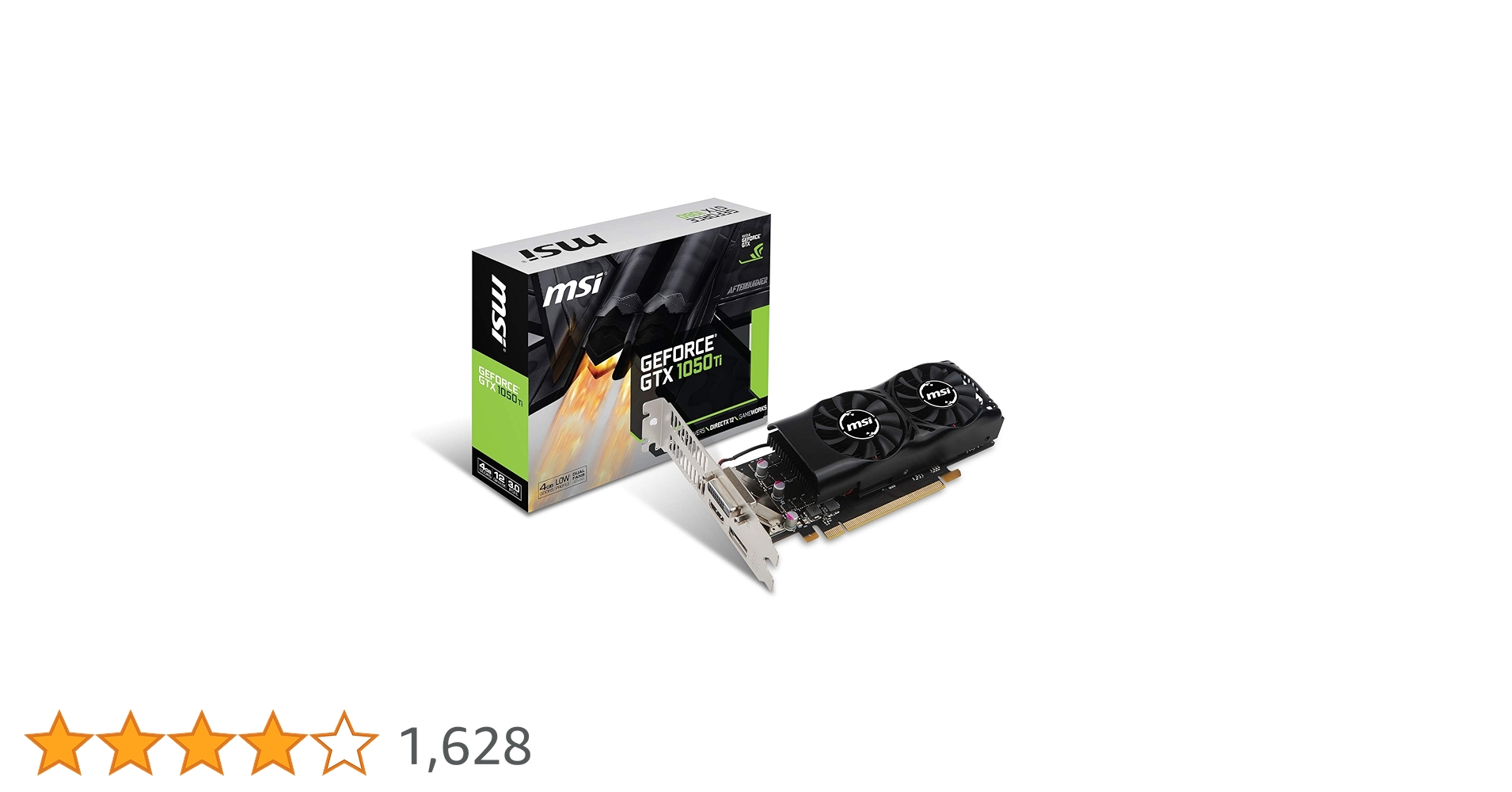 Amazon.co.jp: MSI GeForce GTX 1050 Ti 4GT LP グラフィックスボード