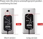 Nillkin Qi Récepteur de chargeur sans fil - 0.16cm Ultra Chip de récepteur de recharge sans fil pour Google Pixel 2XL,Galaxy A20,LG stylo 4/5,Moto G7,OnePlus 6/6T/7 Pro et autres USB C Téléphones