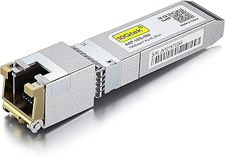 80-Meter 10GBase-T SFP+ to RJ45 Transceiver, RJ45 to SFP+ Copper Ethernet CAT.6a Module, Compatible for Cisco SFP-10G-T-80, Ubiquiti UniFi, Mikrotik, Netgear AXM766, D-Link
