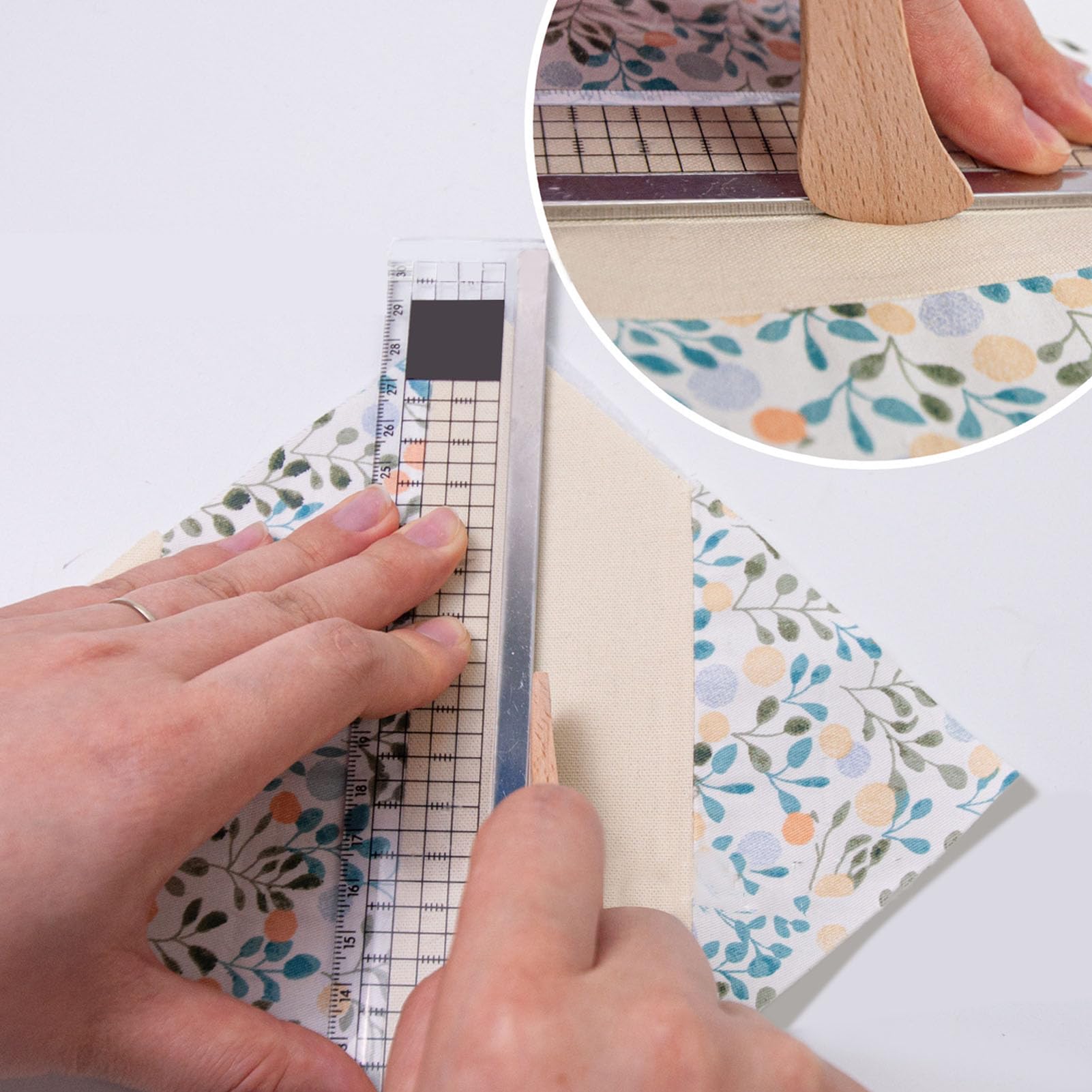 Marqueur Hera En Bois De Hêtre - 2 Outils Pour Couture, Quilting Et Marquage Précis Du Tissu