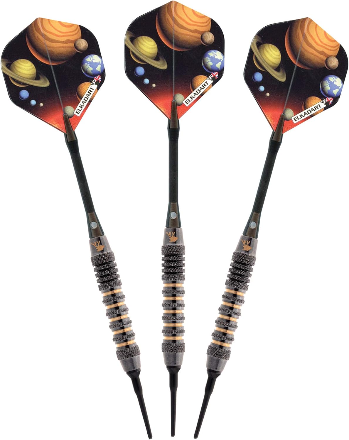 Elkadart Orbital Soft Tip Darts with Storage/Travel Case
