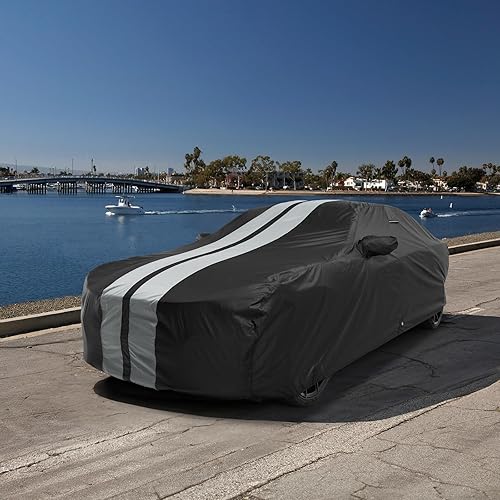 Miniatura 51 de iCarCover Compatible con: [Mercedes Clase CLS] 2013-2017 Premium Full Car Cover impermeable resistente a todo tipo de clima, personalizada para AMG