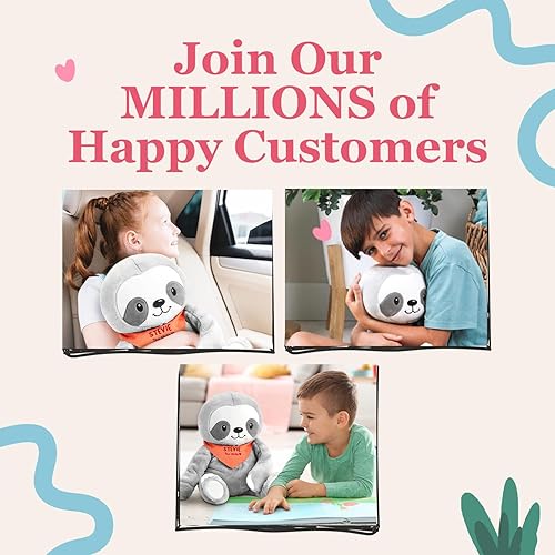 Miniatura 6 de Lilly's Love Animal de peluche con peso, 5 libras, peluche sensorial para niños y adultos, lavable a máquina con interior extraíble, animal de