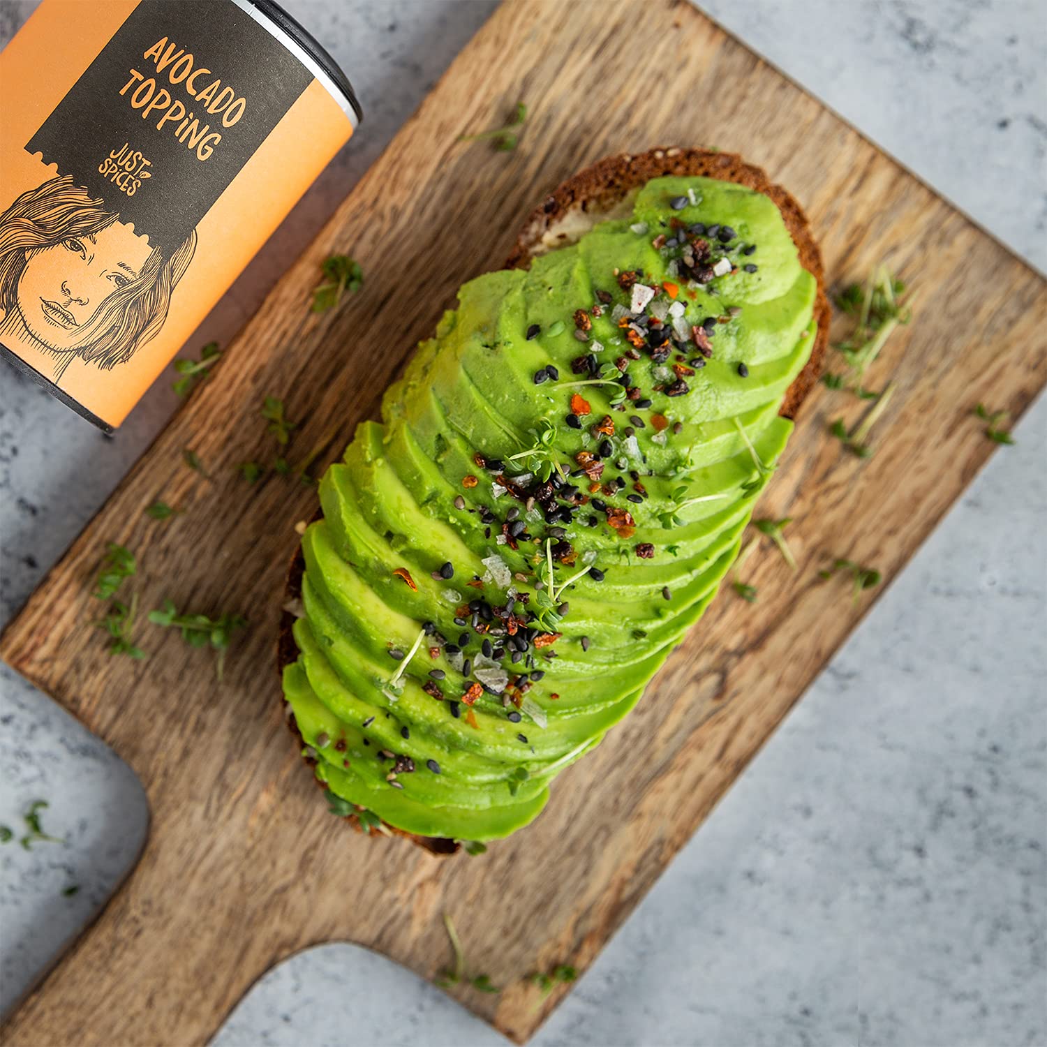 Just Spices Avocado Topping (4 x 60g)