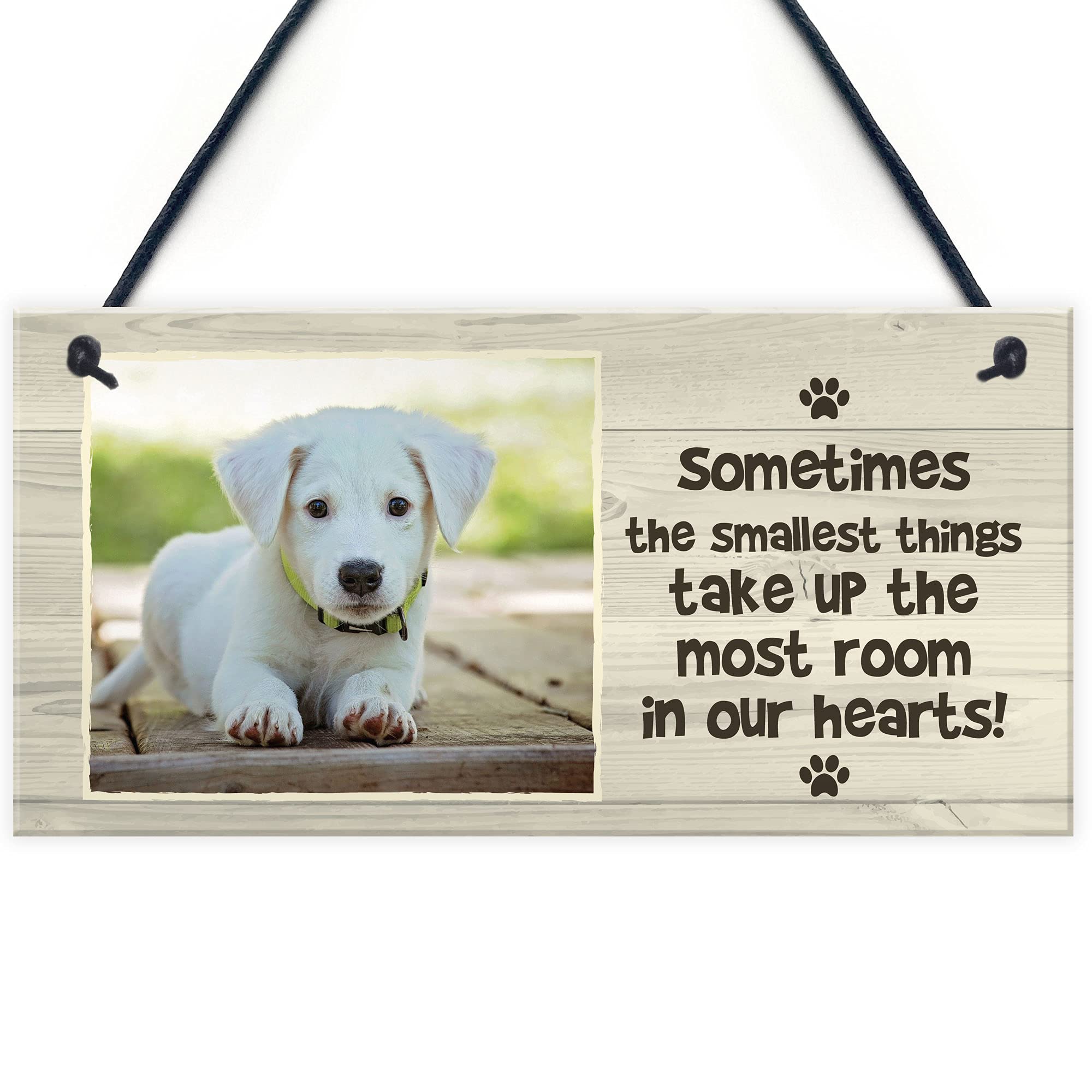 Red Ocean Personalised Dog Photo Gift Plaque Novelty Pet Gift Animal Lover Gift Home Decor