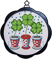 Vista 11 de Awesocrafts Kits de punto de cruz, patrones estampados Golden Age de 11 quilates, fácil punto de cruz, suministros de costura para bordar