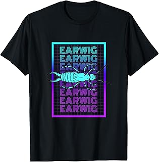 Earwig Scavenger Vintage Retro Earwig T-Shirt