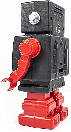 Miniatura 5 de Caja de ahorros de robot, cuenta digital, alcancía para niños y niñas, robot retro, banco de monedas, banco de dinero para niños, máquina de ahorro