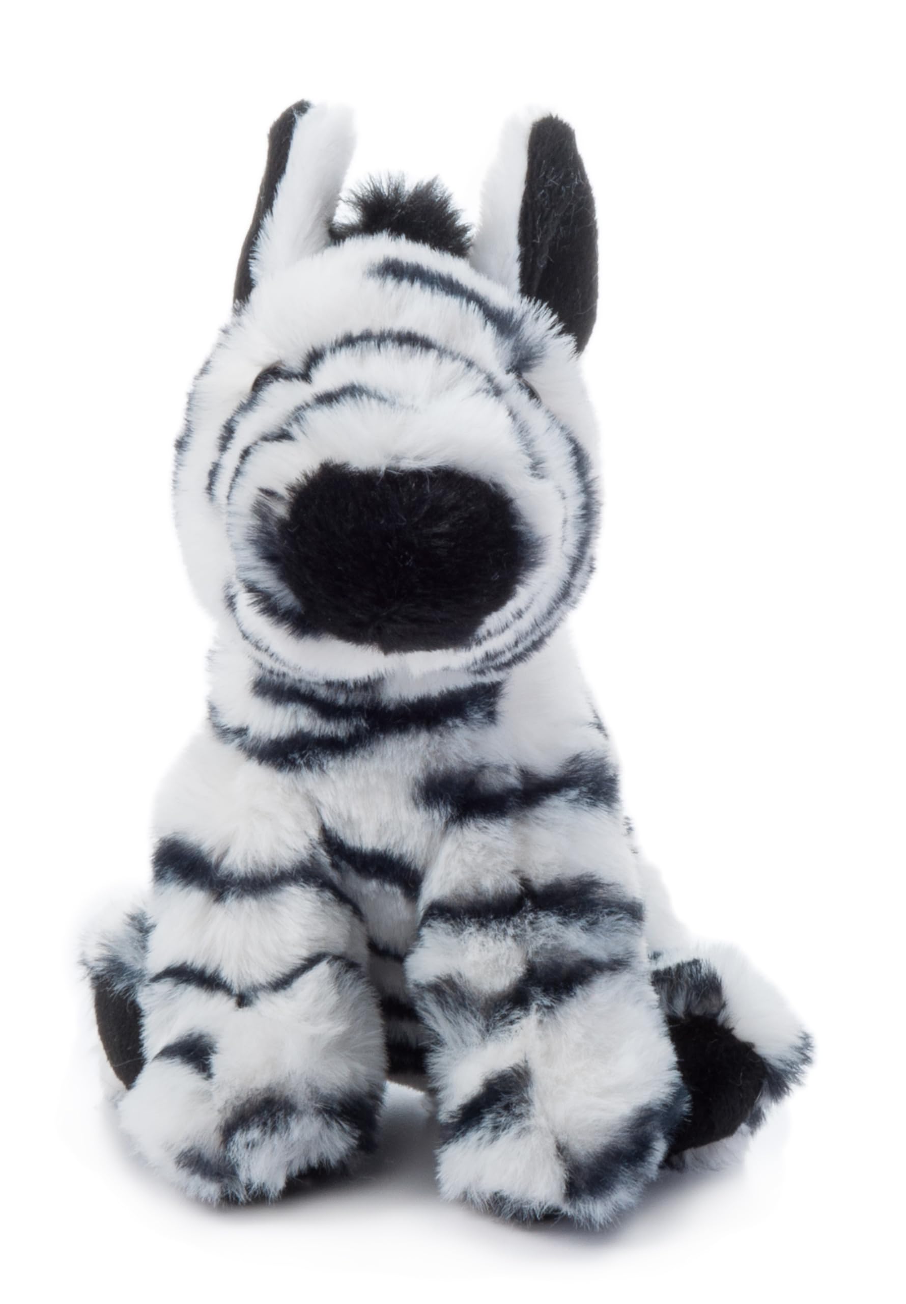 The Petting Zoo Zebra Stuffed Animal Plushie, Gifts for Kids, Wild Onez Babiez Zoo Animals, Zebra Plush Toy 6 inches