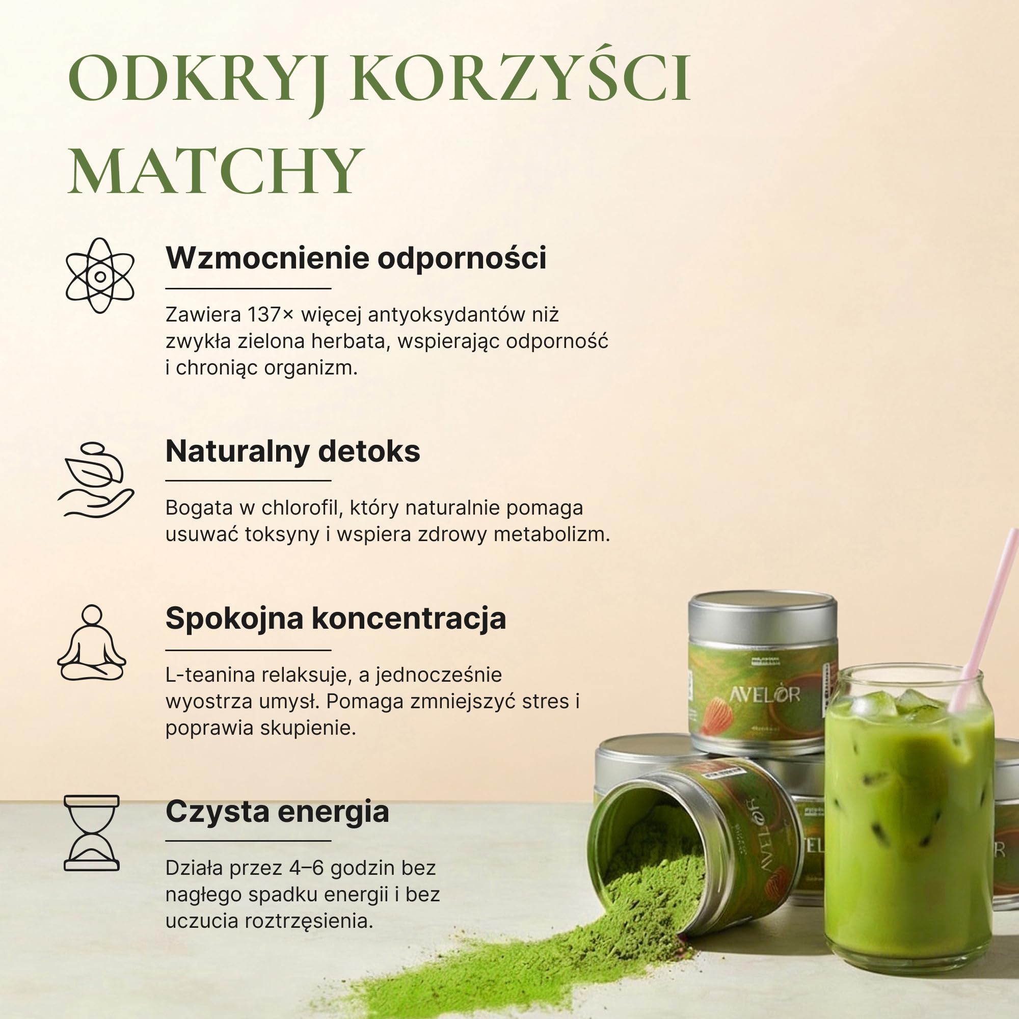 Avelor Sabi Matcha Herbata w Proszku (500 g) – Opakowanie Gastronomiczne – Authentic Ceremonial Grade – Czystość Potwierdzona Laboratoryjnie (Bez Pestycydów) – Dla Baristów, Kawiarni i HoReCa