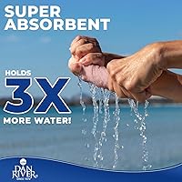 Vista 3 de DAN RIVER Juego de 8 toallas de lujo para baño, 2 toallas de baño, 2 toallas de mano y 4 paños de lavado, 600 g/m², 100 % algodón hilado en anillo