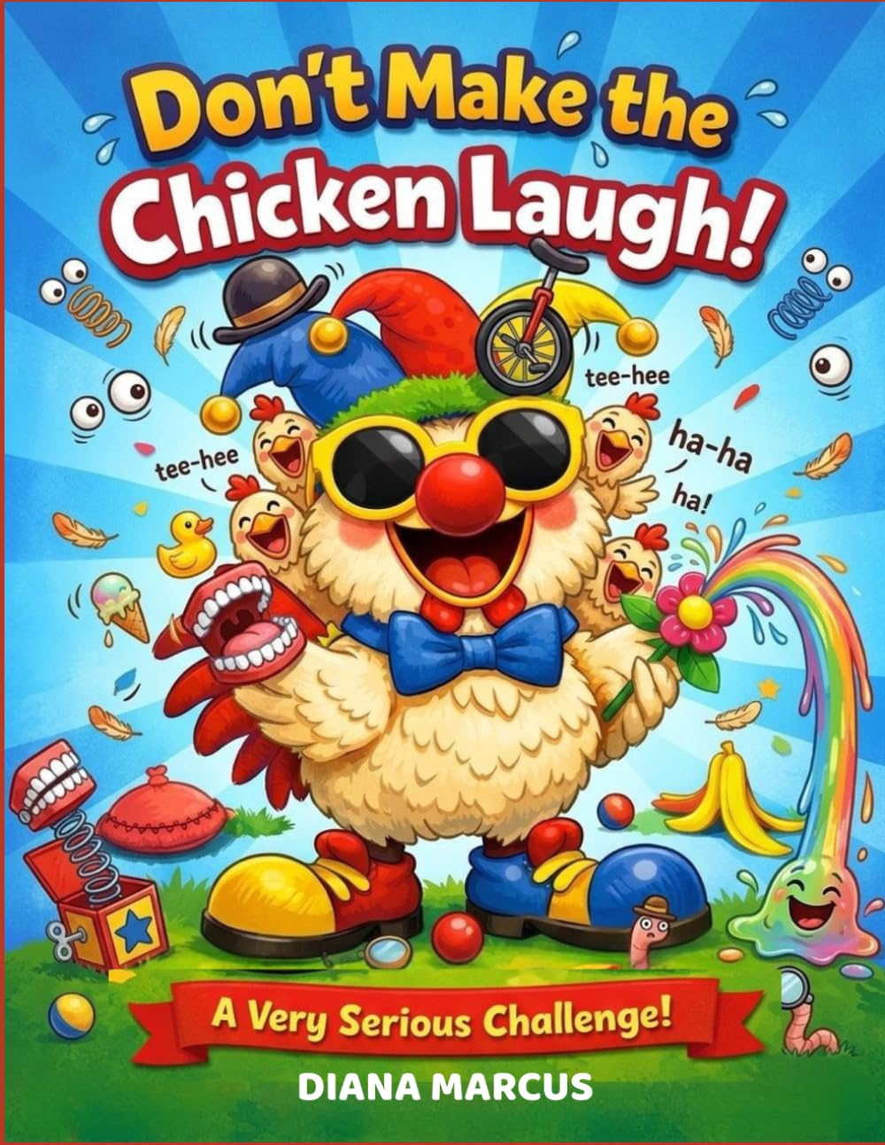 Don’t Make the Chicken Laugh!: A Silly Interactive Read-Aloud Adventure for Kids