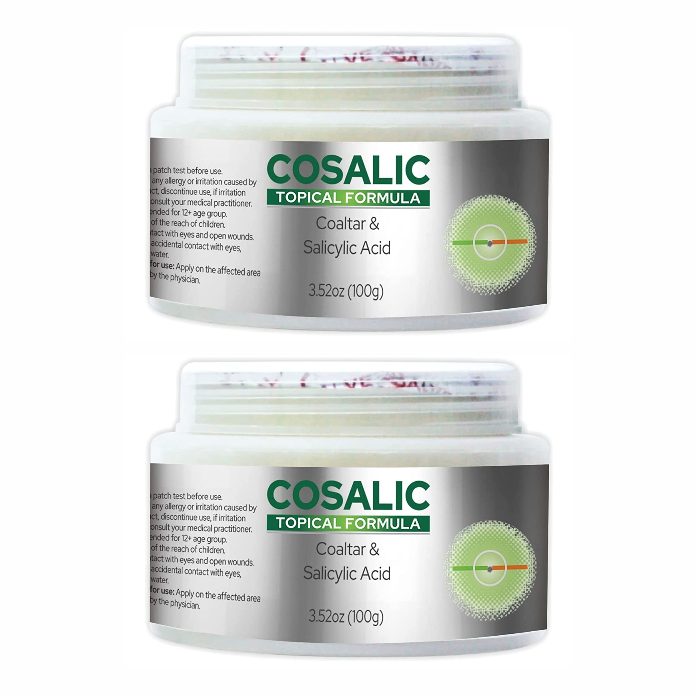 Psoriasis Coal Tar Salicylic Acid by SALVE (Pack of 2)
