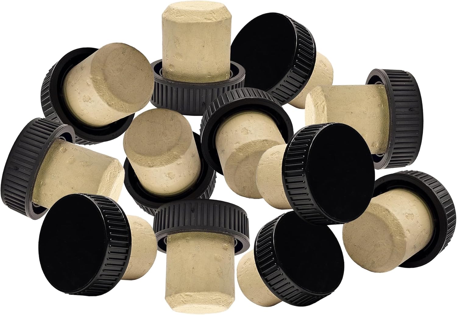 Home Brew Ohio Morgantown Liquor Bottles and Corks Set of 12