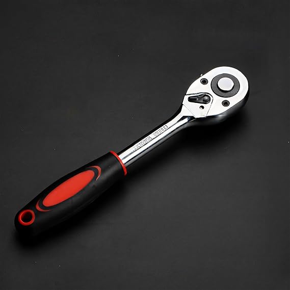 Retoo Professional Socket Wrench Set, 46 Pieces, Sockets, Ratchet, Screwdriver Bits, Mechanical Tool Kit, for Home Repair and DIY, Case, Universal
