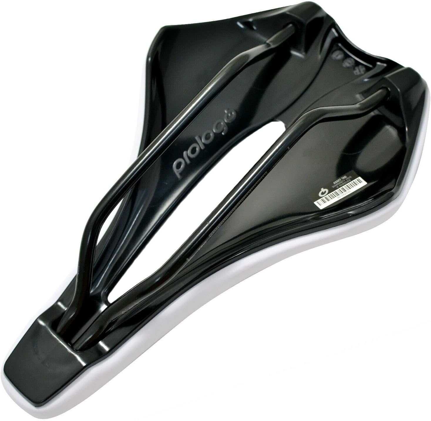 Prologo Dimension TRI T4.0 Rail Road MTB Triathlon VL-1A61B Saddle, White, PR2808