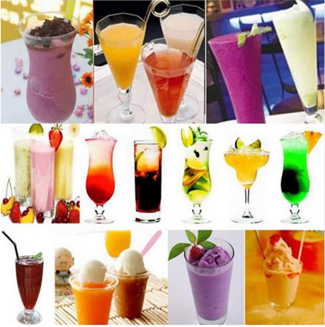 Snow Slusher Machine Snow Melting machine Ice Smoothies Granita Slush Machine for Sale computer controlled System the hardness of the snow mud adjustable 15L*1 (black, 110V/60HZ)