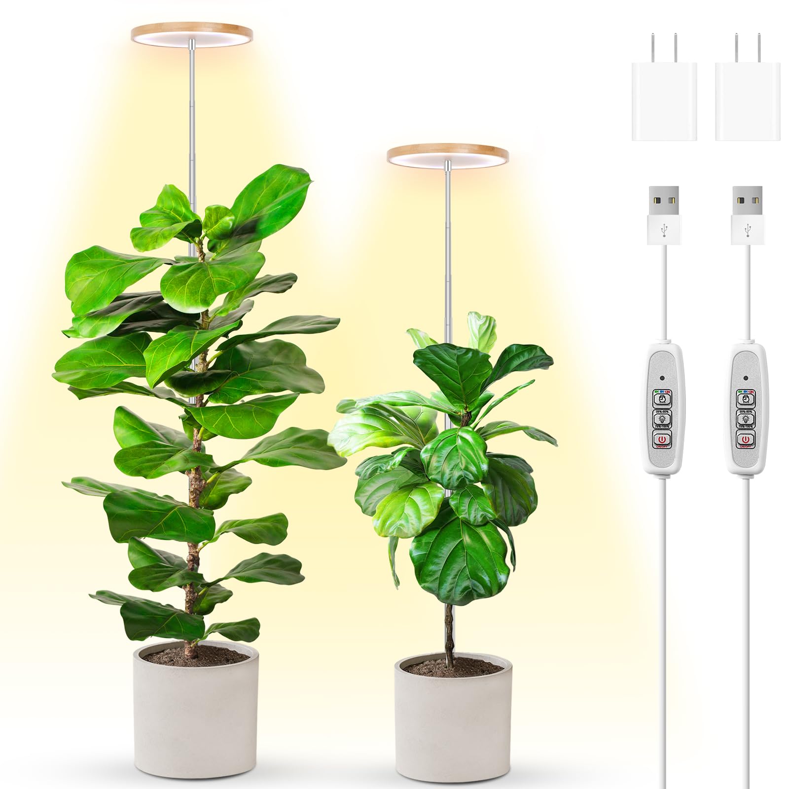 LBW 72-LED Bamboo Light