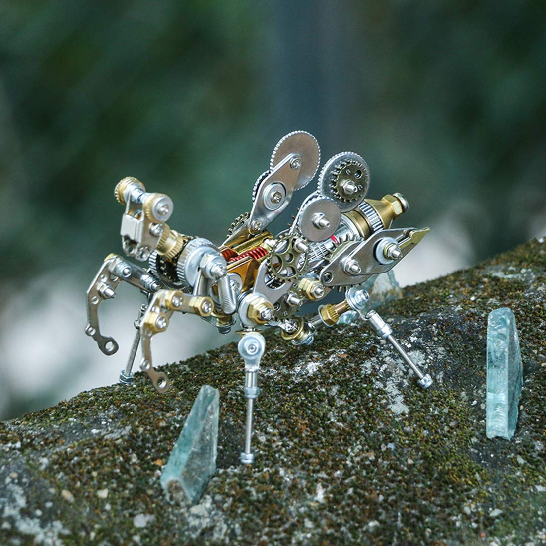 Zestaw modeli 3D Metal Puzzle Prayer Bugs, zestawy miniaturowych modeli 3D Metal Puzzles, łamigłówki 3D Brain Teaser Puzzles Metalowe ozdoby stali nierdzewnej dorosłych