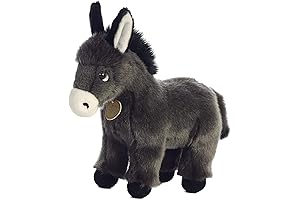 Aurora Miyoni Tots Donkey Foal Stuffed Animal for Cherished Companionship
