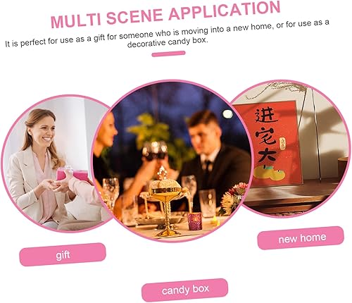 Miniatura 7 de Healifty 8 piezas de adornos de inauguración de la casa, mini regalos de decoración de dulces, regalos de inauguración de la casa, centro de mesa de