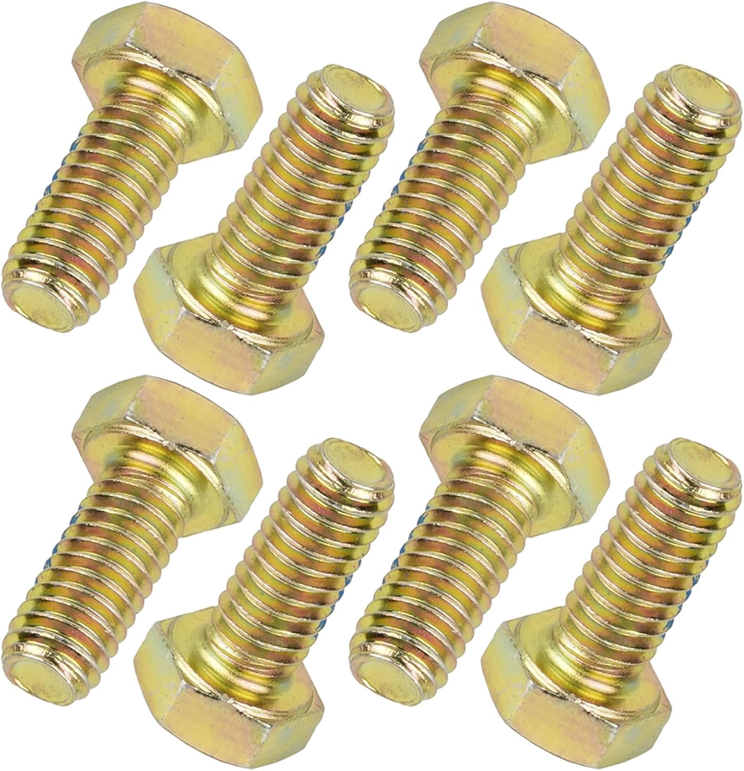 Caltric 8 Front Disc Stud Bolt Compatible with Polaris Scrambler 400 1997 1998 1999 2000 2001 2002 7512325 7515363