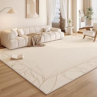 [tqqem] ラグマット 春 夏 秋 冬 防音 軽量 床暖房対応 円形 長方形 正方形 四角 ギフト 北欧 シャギー 滑り止め付 抗菌防臭 洗える ふかふか 絨毯