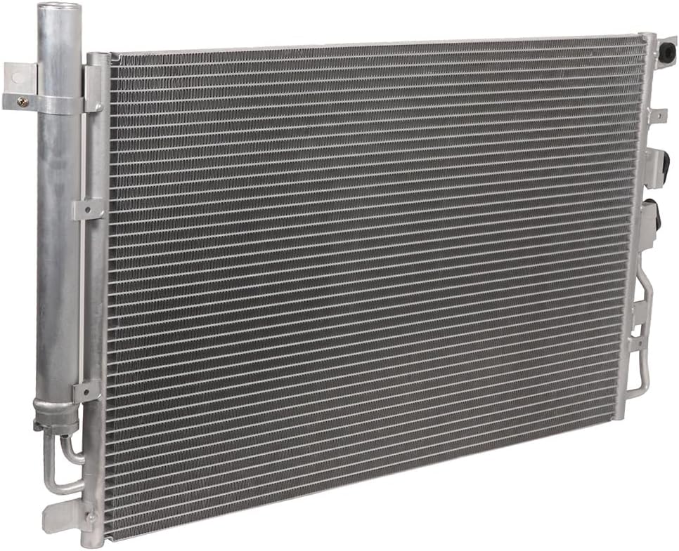 A/C AC Condenser Compatible with 2010-2015 for Chevrolet Equinox LS 2.4L 2013-2016 for GMC Terrain Denali 2.4L 2013-2016 for GMC Terrain SLT 3.6L, Replaces 3789
