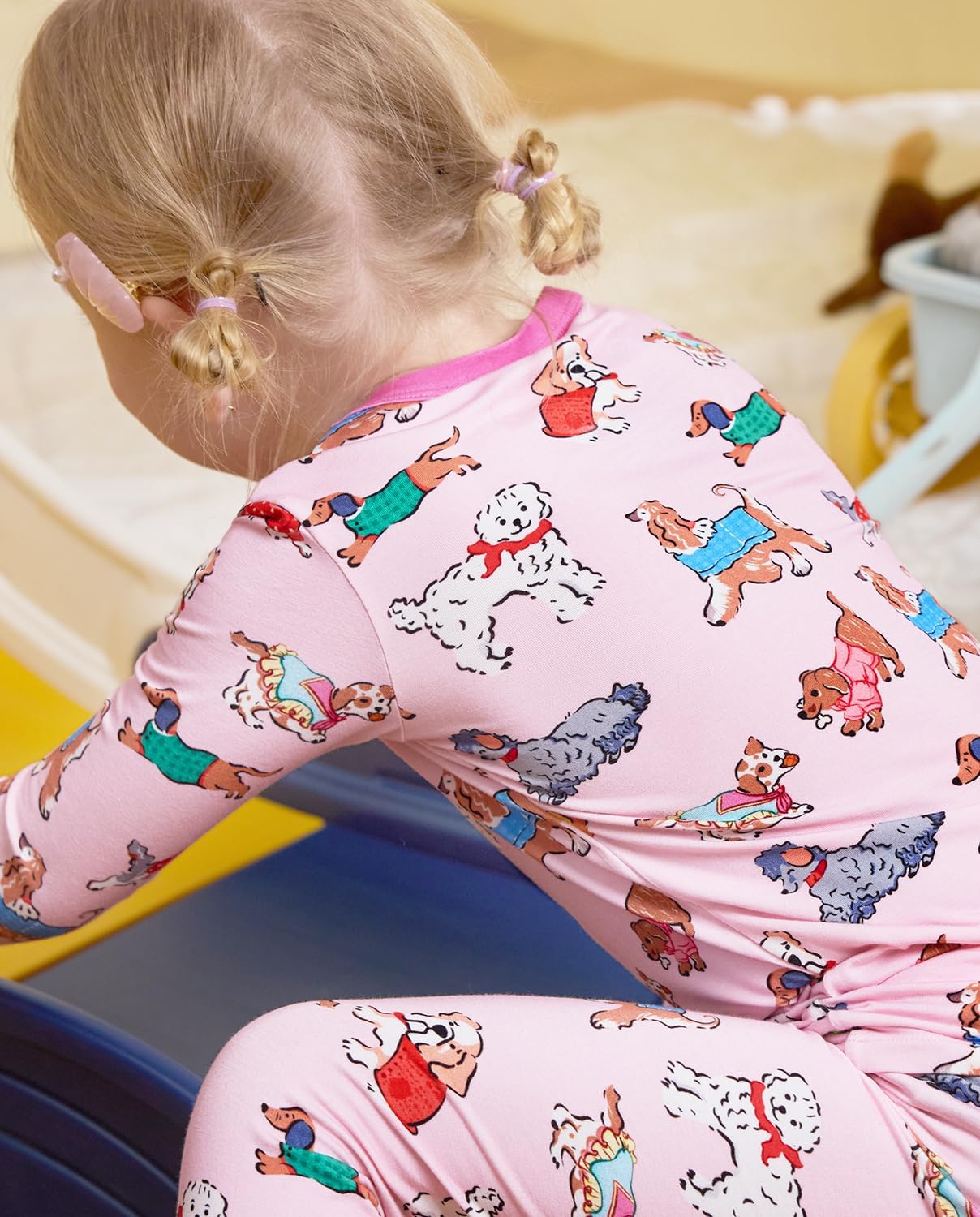 Bamboo Viscose Toddler Girls Kids Pajamas Unicorn Mermaid Pjs Long Sleeve Snug fit 12M-8Y 2pcs Soft Jammies - Image 6