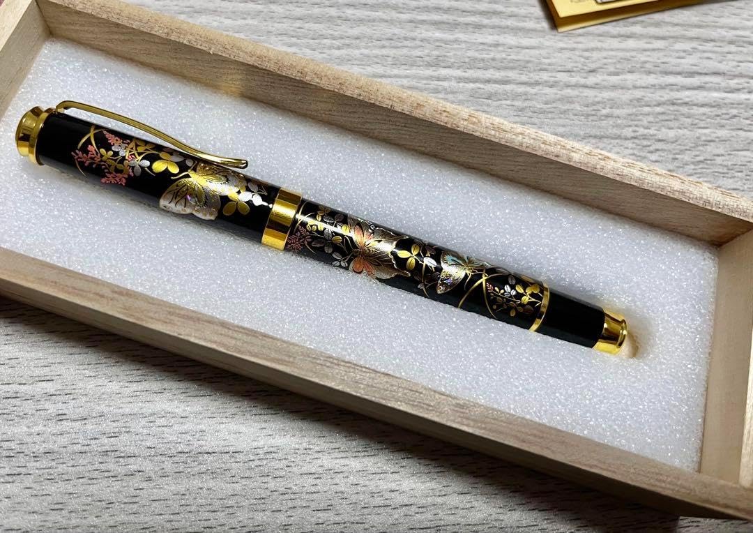 金沢 蒔絵ボールペン 万年筆 金箔 銀箔