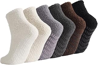 Breslatte Non Slip Hospital Socks with Grips for Women Grip Slipper Socks for Women Gifts