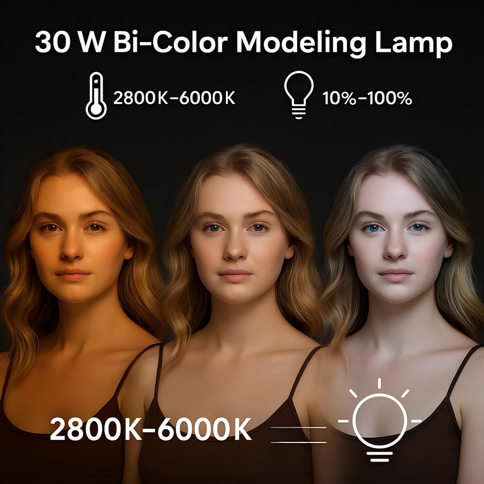 Godox AD400 Pro II Flash 400Ws TTL, AD400Pro II 2.4G HSS 1/8000s Flash con Luz de LED Bi-Color 30W, Montura Bowens/Godox,460 Disparos a Potencia Completa,Compatible con Canon Nikon Sony Fujifilm y más