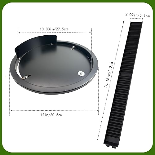 Miniatura 6 de Tapa de cubeta para ratón, tapa de metal de 5 galones, material de metal fuerte que no se puede morder, reinicio automático, captura repetida,