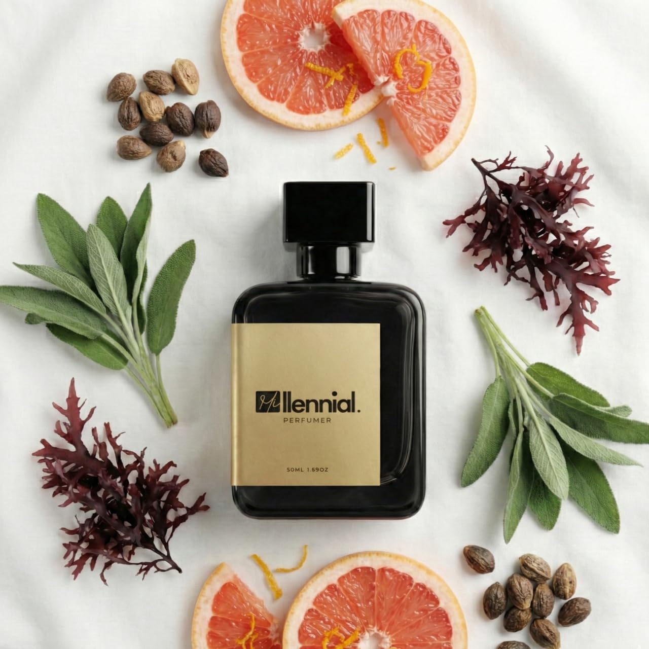 Millennial Perfumer – Sage | Jo Maalone Wood Saage & Sea Salt (Profile Match) | Fresh Aromatic Woody Scent with Grapefruit, Sea Salt & Sage | Long-Lasting Niche Perfume, 50ml-picture-23