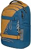 baagl school backpack for boys girls teenagers - skate max - skateboard backpack - childrens backpack with laptop compartment and chest strap for school secondary school middle school 30 l