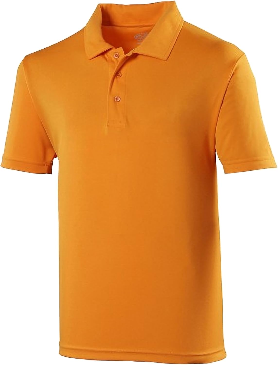 JUST COOL Mens Plain Sports Polo Shirt (S (38 Inch Chest)) (Charcoal)
