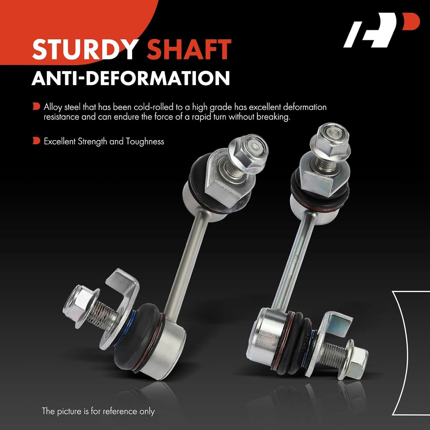 A-Premium 2 x Rear Sway Bar Links Stabilizer Bar Links, Compatible with Infiniti FX35 2003-2008, FX45 2003-2008