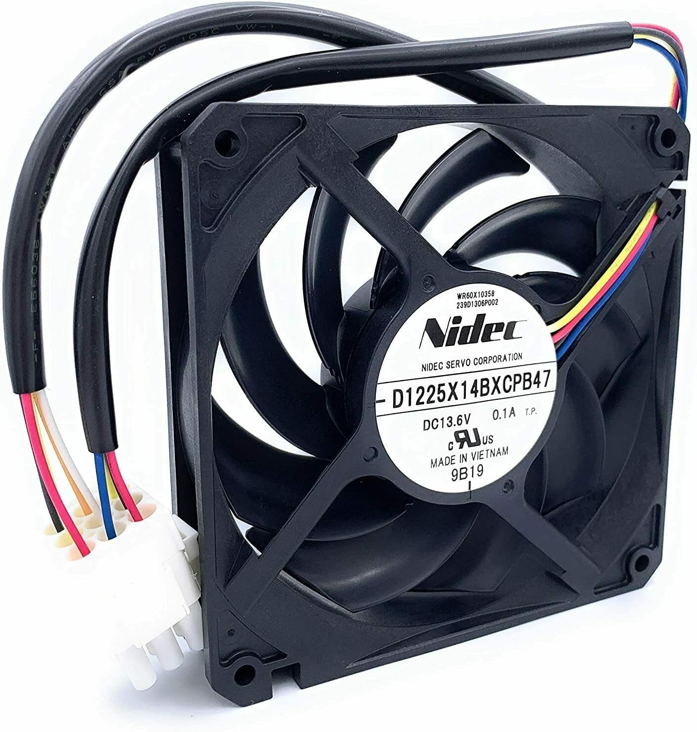 refrigerator condenser fan motor WR60X10358，WR60X10339。Genuine OEM Appliances